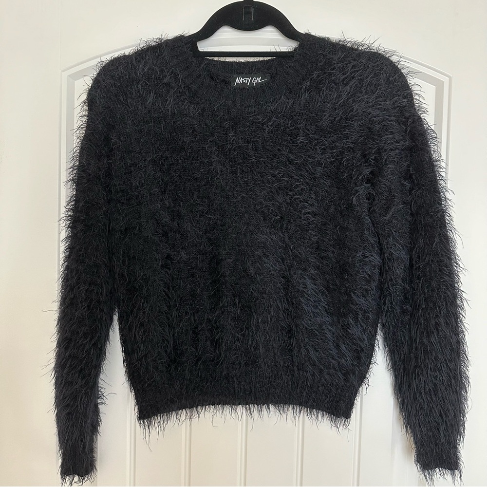 Nasty Gal feathery sweater